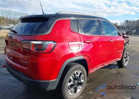 2018 Jeep Compass Trailhawk 4X4 from USA, damaged, VIN 3C4NJDDB3JT116870